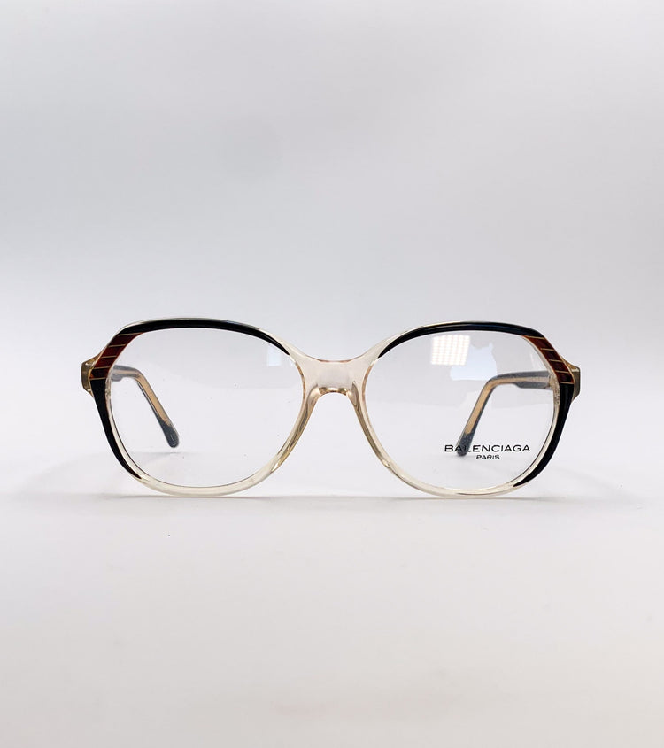 Balenciaga Occhiali da vista vintage Balenciaga 2766, taglia M - vista frontale